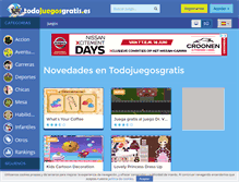 Tablet Screenshot of eroticos.todojuegosgratis.es